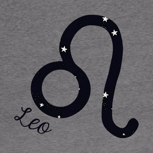 Starry Leo Symbol by lolosenese